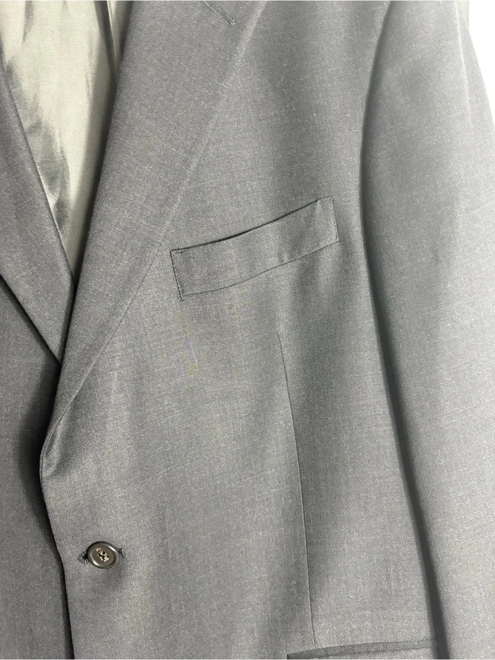 HART SCHAFFNER MARX Two-Button Blazer from Von Maur in Charcoal Size 44S